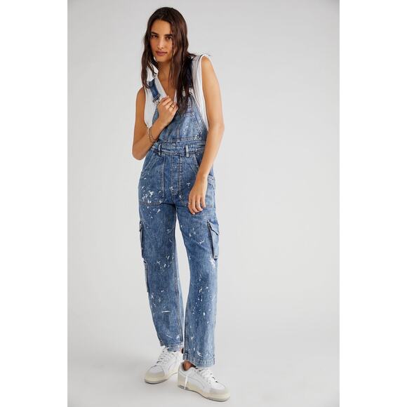 Free People Sutton Utility Overalls